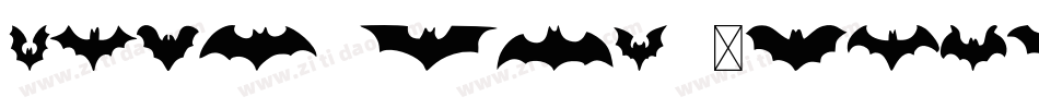 Surf Bat (Windsurfing Dingbats)字体转换